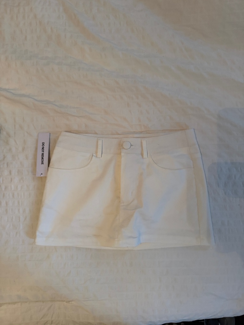 Princess polly white mini skort NWT